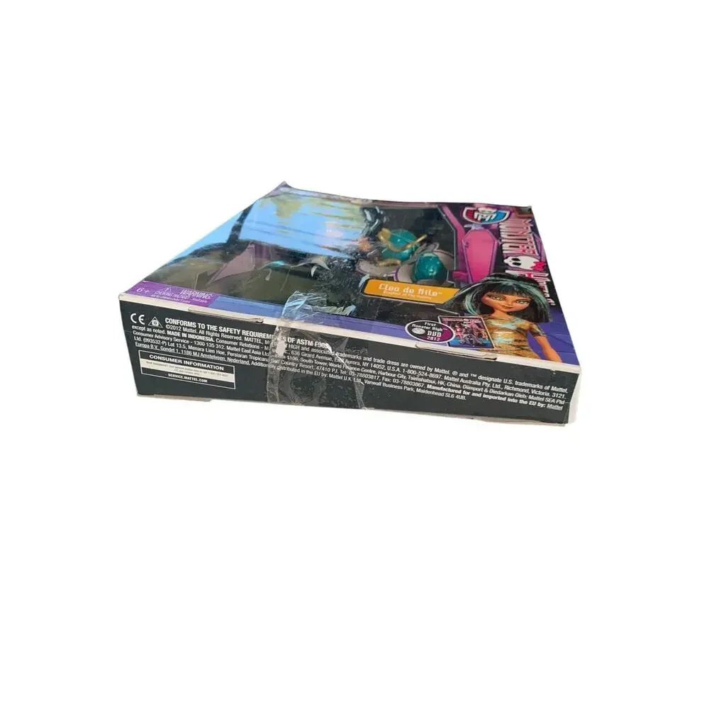 Monster High‎ Cleo De Nile Ghouls Rule Doll 2012 Mattel New